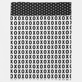 MANTA POLAR X Y O NEGRO Y BLANCO