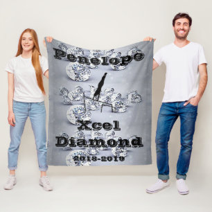 Manta Polar Xcel Diamond Chicas Gimnasia Paneta Personalizada