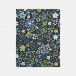 Manta Polar Xmas Gift Floral 3D Wall Art