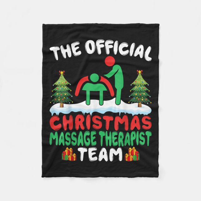 Manta Polar Xmas Mage Therast Team - Mage Therapy Christmas  (Anverso)