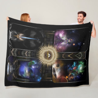 Manta Polar Xzendor7 Cuadología Del Arte Fantastico Fractal