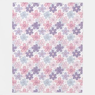 Manta Polar Y2K Flower Seamless Pattern