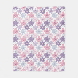 Manta Polar Y2K Flower Seamless Pattern