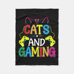 Manta Polar Y Juegos para el jugador amante de los gatos Video