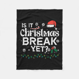 Manta Polar ¿Ya es la pausa de Navidad? Divertidas vacaciones 
