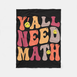 Manta Polar Yall Necesita Feliz Matemática