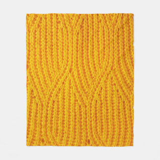 Manta Polar Yellow knitted surface textile material background