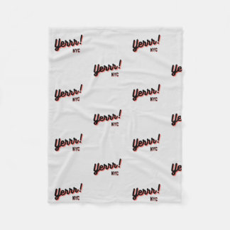 Manta Polar ¡YERRR! NYC Fleece Blanket