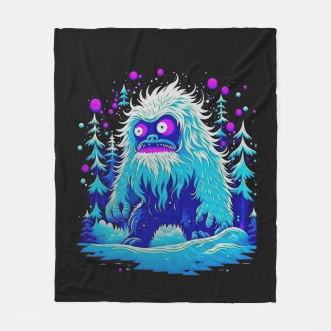 Manta Polar Yeti Winter Wonderland (Anverso)