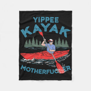 Manta Polar Yippee Kayak Funny Kayaking Boating Saling Lover O