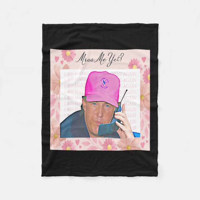 Manta Polar Yo aún Trump 2024 devuelve a Estados Unidos a Patr (Anverso)