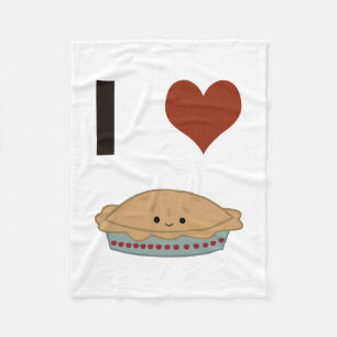 Manta Polar Yo corazón (amor) Pie