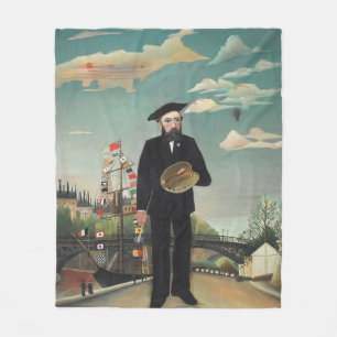 Manta Polar Yo mismo: Retrato – Paisaje, Henri Rousseau 1890