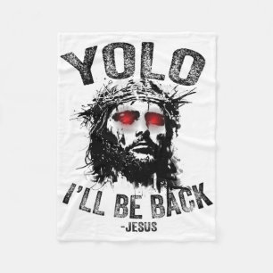 Manta Polar Yolo Estaré Por Resurrección De Jesús Cristianos F