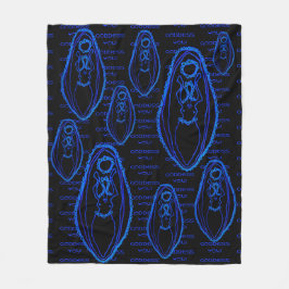 Manta Polar Yoni, diosa de Towanda