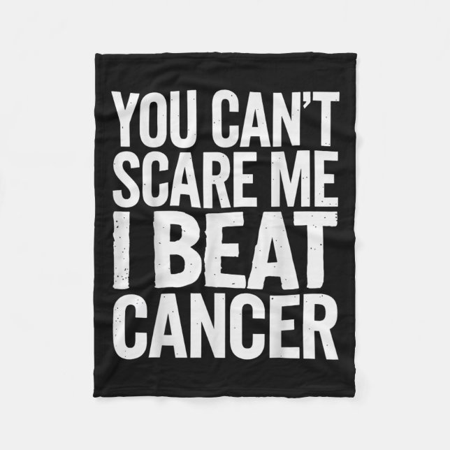 Manta Polar You Can't E Me I Beat Cancer  (Anverso)