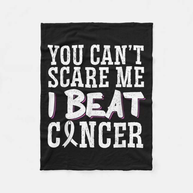 Manta Polar You Can't E Me I Beat Cancer  (Anverso)