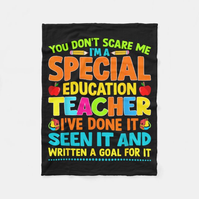 Manta Polar You Don't E Me I'm A Special Education Teacher Men (Anverso)