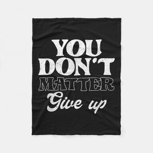 Manta Polar You Don't Give Up _ Insration Motivation  (Anverso)