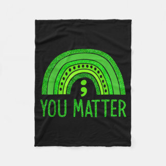 Manta Polar You Semicolon Mental Health Awareness Men Women