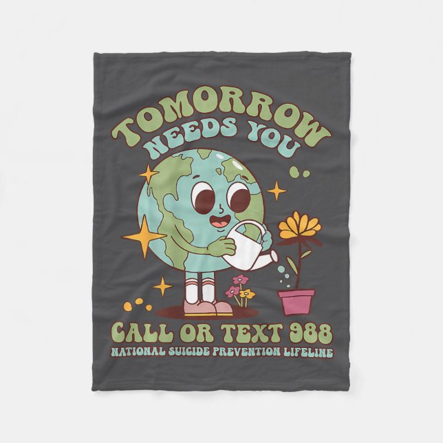 Manta Polar You Suicide Awareness Mental Health S  (Anverso)