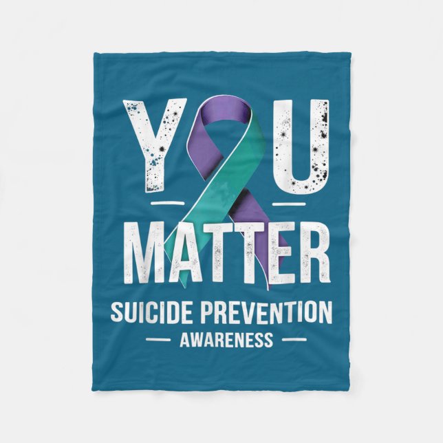Manta Polar You Suicide Prevention Awareness  (Anverso)