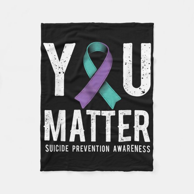 Manta Polar You Suicide Prevention Awareness  (Anverso)