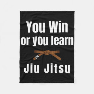 Manta Polar You Win Or You Learn Jiujitsu Judo Karate Boxing K