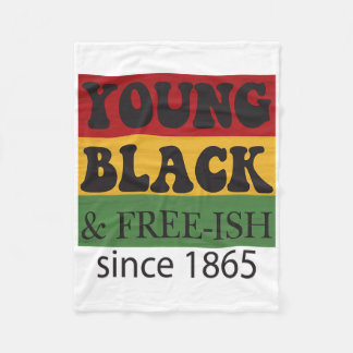 Manta Polar Young Black Free-ish Since 1865 Black History Mont