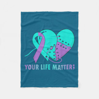 Manta Polar Your Life S Suicide Prevention Awareness Teal And 