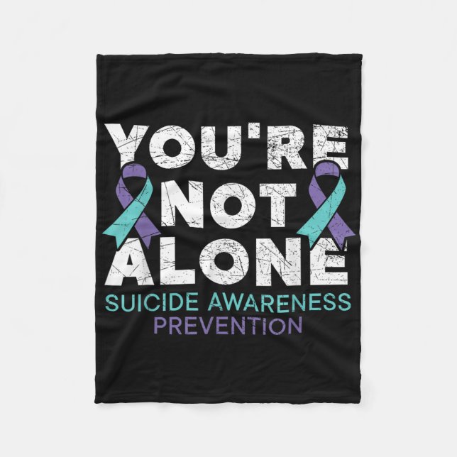 Manta Polar Youre Not Alone Depression Suicide Prevention Awar (Anverso)