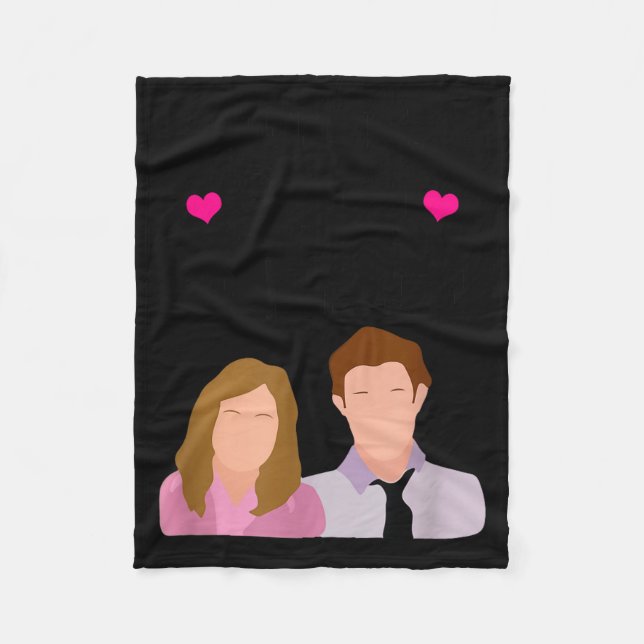 Manta Polar You're The Pam To My Jim Valentine’s Day Couple Ma (Anverso)