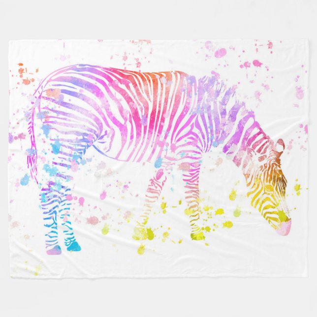 Manta Polar Zebra (Frente (Horizontal))