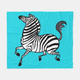 Manta Polar Zebra 3 Fleece Blanket