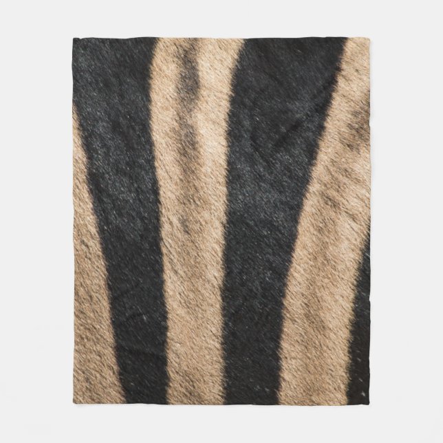 MANTA POLAR ZEBRA ANIMAL PRINT STRIPE (Anverso)