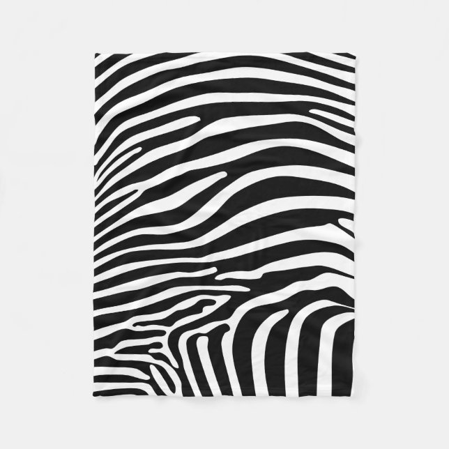 Manta Polar Zebra Animalprint (Anverso)