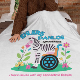 Manta Polar Zebra Blanket de Conciencia EDS
