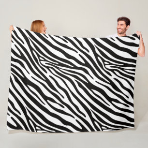 Manta Polar Zebra Luv 60x80 Fleece Blanket