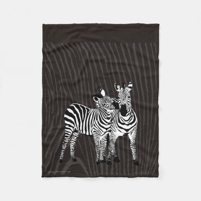 Manta Polar Zebra Play (Anverso)