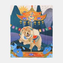 Manta Polar ZEN CARNIVAL Chow - Funda de fleece 3 tamaños