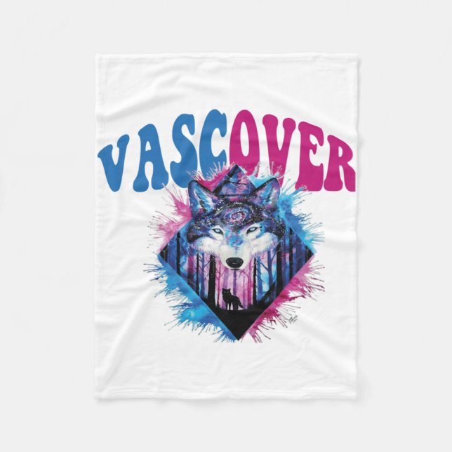 Manta Polar Zidika vascover wolf  Essential (Anverso)