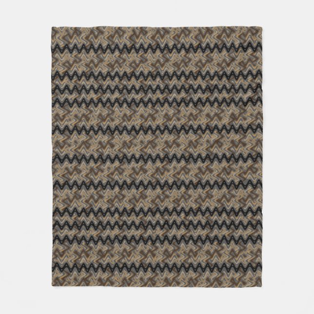 Manta Polar Zigzag Fleece Blanket (Anverso)