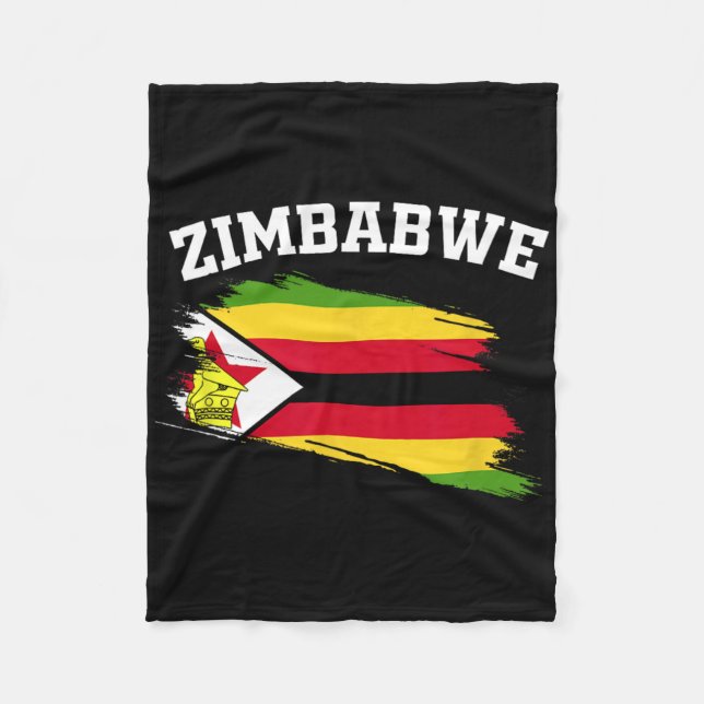 Manta Polar Zimbwe Souvenirs Harare Vacation Africa Zimbwean C (Anverso)