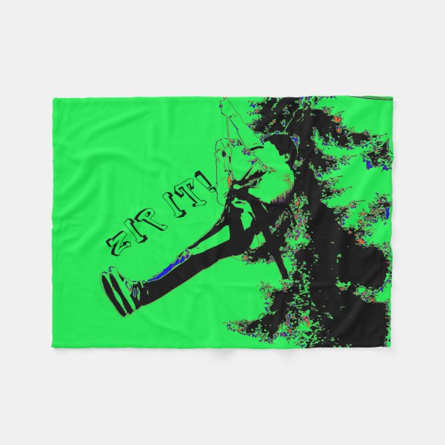 Manta Polar ¡Zip IT! - Zipline Rider (Frente (Horizontal))