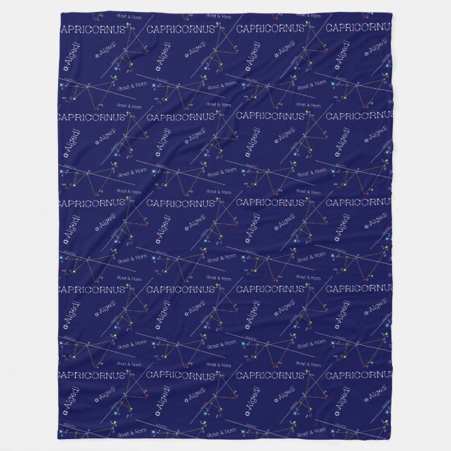 Manta Polar Zodiac Constellation Capricornus (Anverso)
