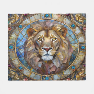 Manta Polar Zodiac - Leo el León