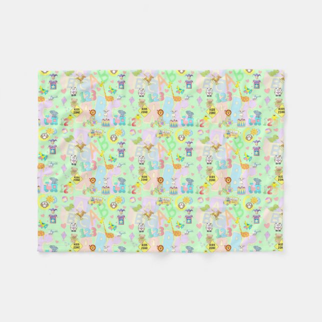 Manta Polar Zona infantil (Frente (Horizontal))