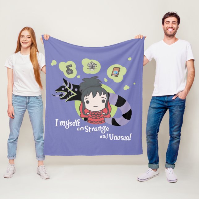 Manta Polar Zumo de remolacha | Chibi Lydia "Extraña e inusual (In situ)