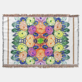 Manta Policromático de la cubierta de lanzamiento