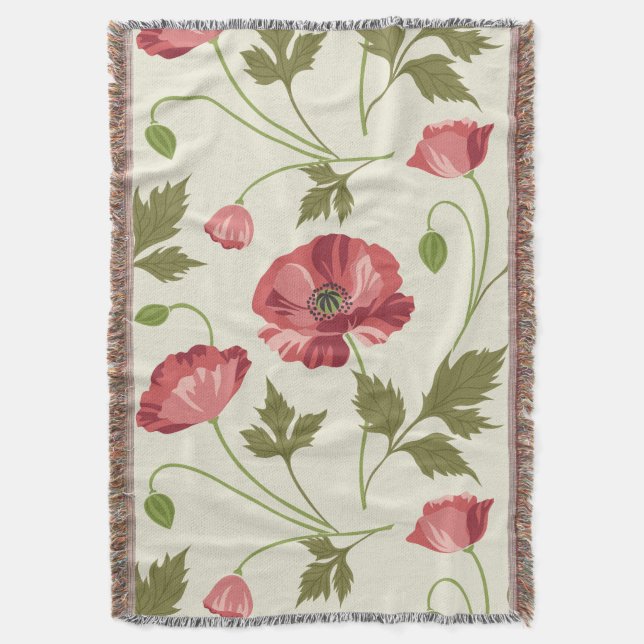 Manta Poppy Meadow (Frente vertical)